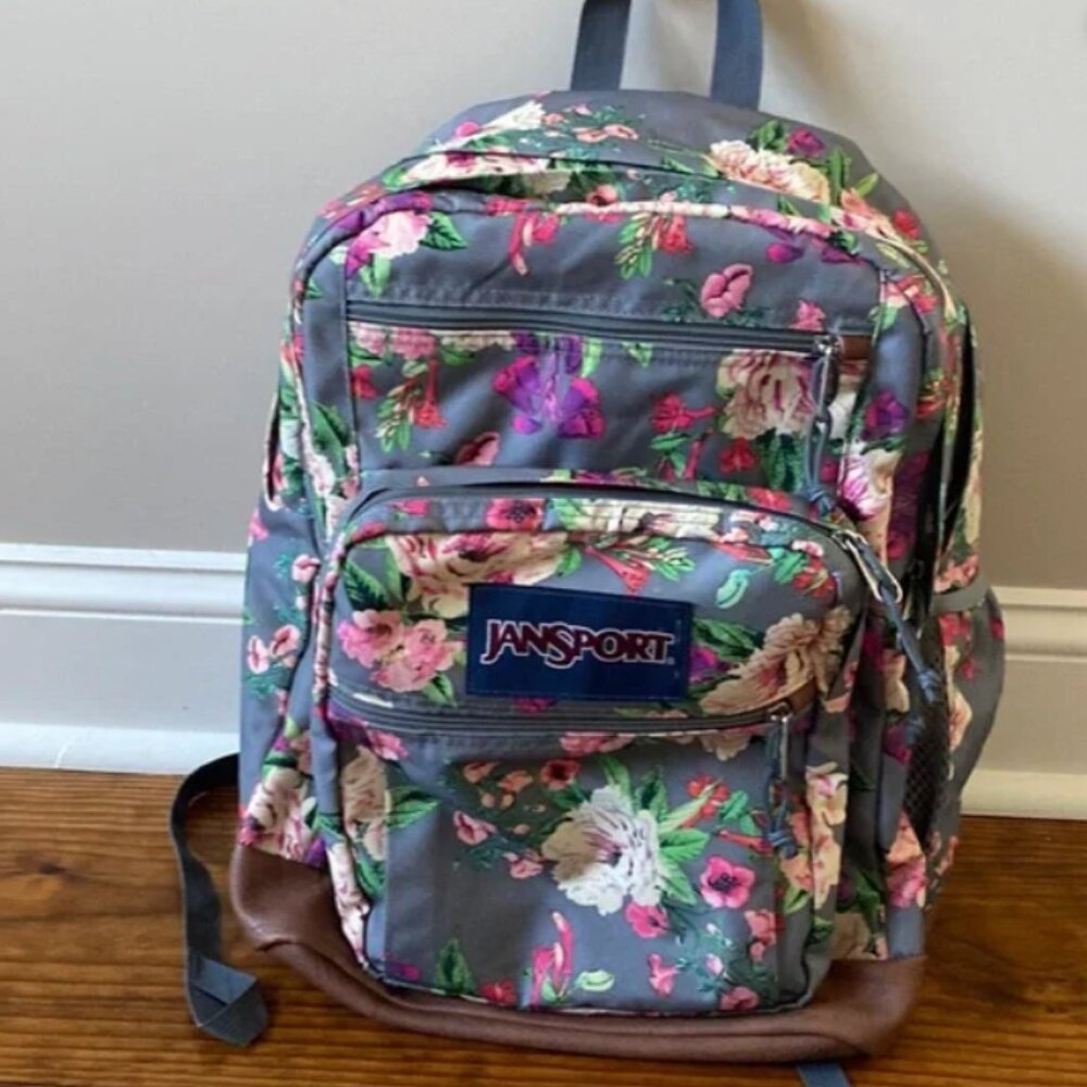 JANSPORT Floral Backpack.